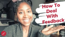 How To Deal With Writing Feedback