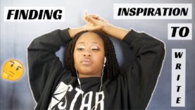 Finding Inspiration To Write