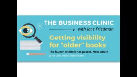 Getting Visibility for Older Books