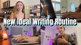 Sara Lubratt’s new writing routine