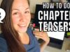 Create a novel teaser with a chapter excerpt with Bethany Atazadeh